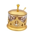 thumbnail image 4 of Tarros de especias europeos, decoración de cocina, bote de té, elegante bote de especias de cocina Corona, 4 of 9