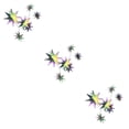 thumbnail image 2 of Kearding 1 Juego de decoraciones de estrellas, hermosos colgantes creativos de Navidad, suministros para fiestas, adornos navideños, accesorios Type1 NO1, 2 of 6
