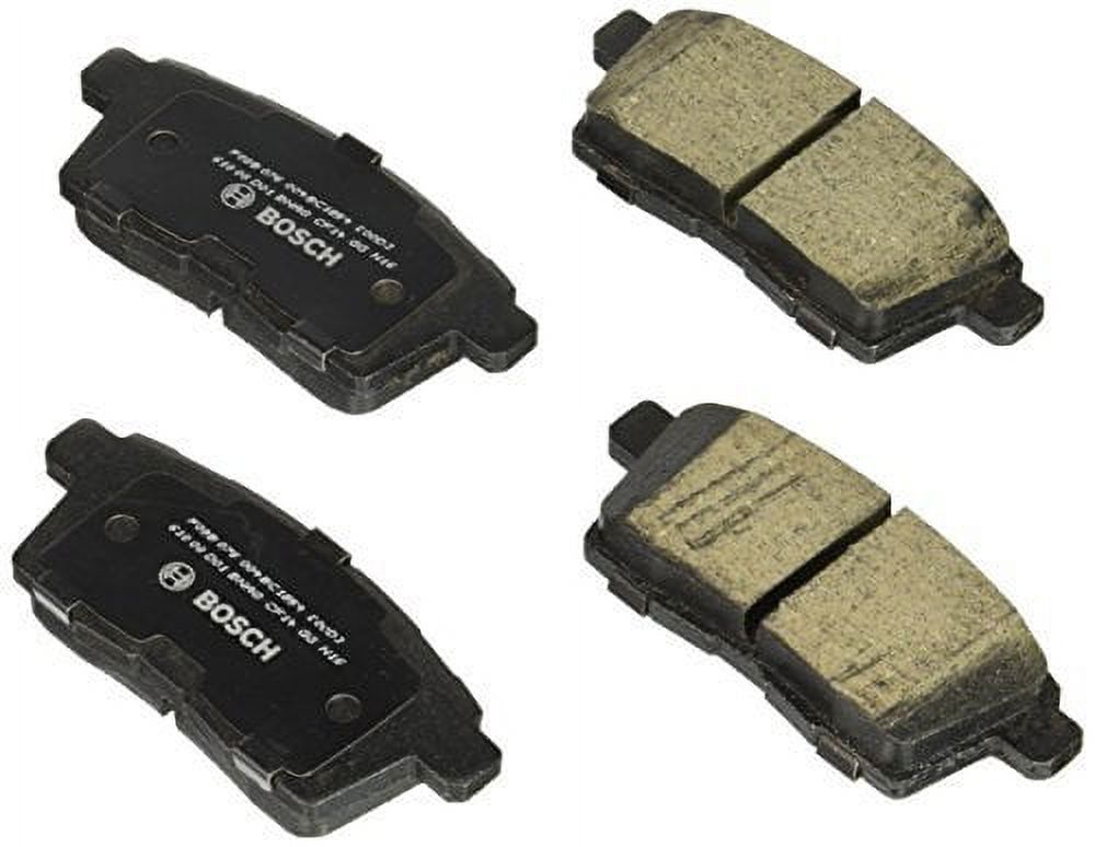 Bosch BC1259 QuietCast Premium Ceramic Disc Brake Pad Set For Ford: 2007-2010 Edge; Lincoln: 2007-2010 MKX; Mazda: 2007-2011 CX-7, 2007-2015 CX-9; Rear