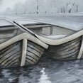 thumbnail image 4 of 48" x 36" Sail Boat Framed Wall Art with Black Frame, by DecMode, 4 of 8