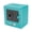 Blue, variant on Retro Rotating Password Mini Safe Box Auto Bill Insert Piggy Bank for Kid Gifts