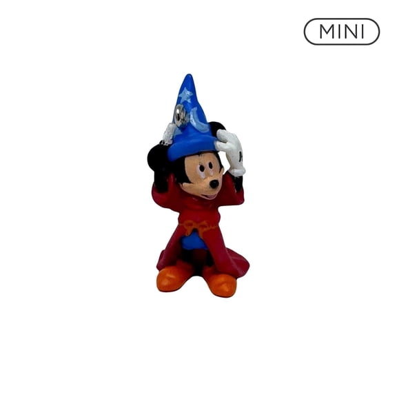 Hallmark Miniature Disney Mickey Mouse Sorcerer's Apprentice Keepsake Christmas Ornament