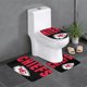 thumbnail image 1 of Juego de alfombras de baño de 3 piezas del equipo KC_Chiefss Alfombra antideslizante para baño de 24 x 16 pulgadas, 1 of 7