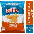 thumbnail image 3 of Ruffles Cheddar & Sour Cream Potato Chips, 15.125 Oz., 3 of 4