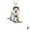 F, variant on TONAIN 2D Cat Car Charm Rear View Mirror Hanging Pendant Cute Cat Dog Ornaments