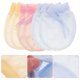 thumbnail image 4 of FELTECHELECTR 3 pares de manoplas antiarañazos para recién nacidos, guantes para bebés de 6 a 12 meses, manoplas antiarañazos para bebés, 4 of 5