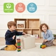 thumbnail image 5 of ECR4Kids Streamline 5-Compartment Single-Sided Storage Cabinet, 30in, Kids Furniture, Natural, 5 of 9