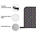 thumbnail image 4 of Naloa Mardi Gras Carnival3 Oven Mitts and Pot Holders 4 pcs Set, Cooking Baking Grilling Kitchen Oven Glove for Cooking, 4 of 6