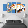 thumbnail image 3 of Cuadro decorativo para Sala, Comedor y Recamara, Elefante Hindú Geométrico, minimalista, moderno, elegante, juego de 5 piezas, 3 of 5