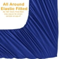 thumbnail image 3 of Elegant Comfort 1500 Series Wrinkle & Fade Resistant Ultra Soft 4-Piece Bed Sheet Set with Deep Pockets, Queen Royal Blue, 3 of 4