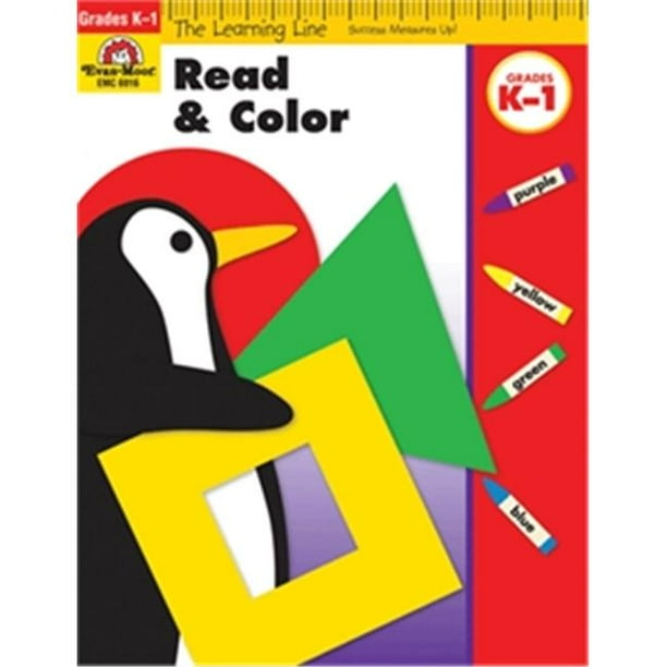 Evan-Moor Educational Publishers 6916 Learning Line - Lire et Colorier