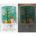 thumbnail image 2 of Caroline's Treasures BB4435CNL Merry Christmas Tree Ural Rex Cat Ceramic Night Light, 6x4x3", multicolor, 2 of 2
