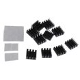 thumbnail image 4 of 20 PCS Mini Disipador de Calor con Diεntes, Hecho de Material de Aleación de Aluminio de Primera , Gran Conductividad Térmica - Negro, 14x14x6mm Soledad Disipadores de calor de aluminio, 4 of 10