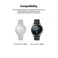 thumbnail image 3 of Ringke Bezel Styling for Galaxy Watch 3 Case, Galaxy Watch 3 45mm Cover - Silver [45-42], 3 of 11
