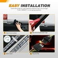 thumbnail image 4 of Waywe Truck Tailgate Light Bar 48" Triple Row 360 LED Strip 6 Function with Red Running Brake Amber Turning Signals Strobe White Reverse Lighting, 4 of 7