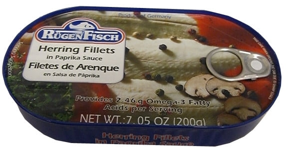 Herring Fillets in Paprika Sauce (RugenFisch) 200g by