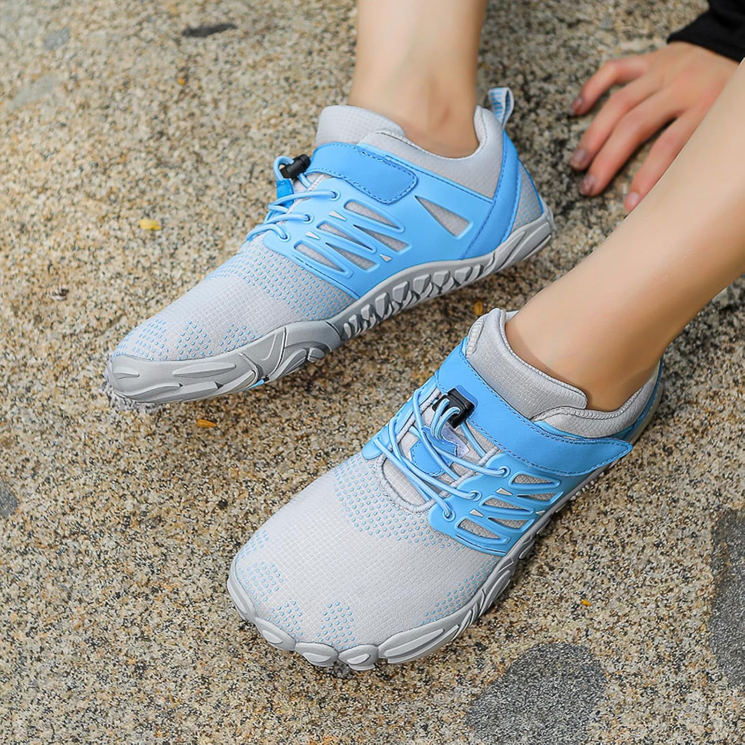 Women's Men’s Barefoot Hiking Shoes Minimalist Trail Running Sneakers Zero Drop Sole Wide Toe Box Parkour Trekking Workout Footwear