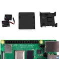 thumbnail image 3 of Para Raspberry Pi 4 Armor Case Caja De Aleación De Aluminio Con Ventiladores Dobles Para Pi 4 Disipador De Calor Dual-Fan Disipación Rápida Para Raspberry Pi 4 Caja De Metal seitruly TO003235-00, 3 of 7