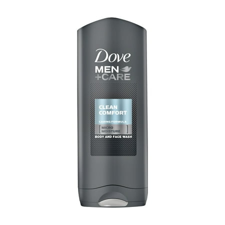 Best Dove Men+Care Body and Face Wash Clean Comfort 18 oz Twin Pack deal
