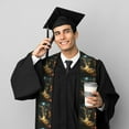 thumbnail image 5 of Easygdp Magical Tarot Reading Unisex Adult Graduation Stole Shawl 36" Long for Academic Commencements Shawl-Flattened, 5 of 7