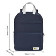 thumbnail image 3 of Mochila escolar Mochila casual unisex Mochila de viaje versátil Azul marino Azul, 3 of 6