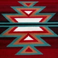 thumbnail image 5 of Home Dynamix Premium Sagrada Southwestern Geometric Area Rug, Black/Red, 7'8"x10'7", 5 of 6