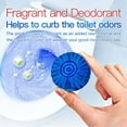 thumbnail image 5 of Automatic Toilet Bowl Cleaner Tablets Bathroom Toilet Tank Cleaner,Blue Toilet Bowl Bubbles,Strong Detergent Ability,Long-lasting 300 brushes,Mild Fresh Pine Scent(18 Pack), 5 of 9