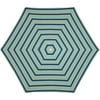 Park Avenue Stripe 9' Market Umbrella, Indigo