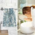 thumbnail image 7 of Yayeee 100% Cotton Hand Towels for Bathroom 16" x 28" Soft Absorbent Kitchen Towel, Green Flourishing Garden, 7 of 7