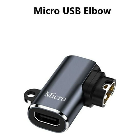 Mini Type C Micro USB Adapter Charging Cable Plug Converter Smart Watch MICRO USB ELBOW