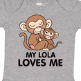 thumbnail image 4 of Inktastic My Lola Loves Me Boys or Girls Baby Bodysuit, 4 of 5