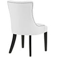 thumbnail image 4 of Home Square 2 Piece Vinyl Upholstered Dining Side Chair Set in White, 4 of 5