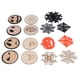 thumbnail image 4 of Decoración de Halloween, 15 posavasos de Halloween, decoración de posavasos de Halloween, juego de posavasos de precisión diseñado, 4 of 9