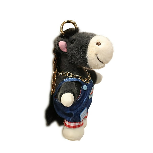 zhangmingg Ready To Use Horse Design Jackets Youth Lightweight Soft Cool Keychain for Everyday Carry