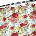 thumbnail image 4 of Waterproof Pioneer Shower Curtain 72x84 Inch Polyester Unique Cute Floral Shower Curtain for Bathroom Hotel Home Decor with 12 Plastic Hooks, 4 of 5