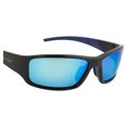 thumbnail image 6 of Islander Eyes Tenerife Polarized Sunglasses for Men or Women Wraparound Black Frame w/ Blue Mirror Lens, 6 of 6