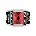 thumbnail image 2 of Order Now for 2025 Graduation, Freestyle Class Rings Men's Deco Birthstone Class Ring, Celebrium, 2 of 8