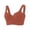 63#Brown, variant on Soft Wireless Bra,No Underwire Wireless Push Up Seamless Full Coverage Comfort