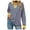 Purple, variant on kamemir Women's Sweatshirts Womens Oversized Sweatshirt 2024 Casual Crewneck Long Sleeve Colorblock Striped Pullover Tunic Tops Outfits(Purple,M)