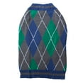thumbnail image 4 of Vibrant Life Dog Sweater Argyle Green, x-Small, 4 of 4