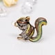 thumbnail image 3 of Broche de Aleación de Animales de ardilla perfecl amarillo, 3 of 8