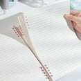 thumbnail image 3 of 1 Pcs A5 Spiral Notebook,Refillable Notebook and Filler Paper,Notebooks College Ruled with 2 Binder Dividers,Transparent Cover,Loose-Leaf Core-Replacing Paper,Lined Journals,for Writing Work,Blue, 3 of 8
