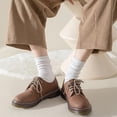 thumbnail image 5 of 10AGIRL Crew Socks, 6 Pack Cotton Casual Aesthetic Socks for Women, 5 of 7