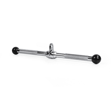 XPRT Fitness Straight Bar Cable Attachment - Premium Quality Straight Bar for Cable Machines - Ideal for Biceps, Triceps, Back & Shoulder Workouts - Non-Slip Grip, Durable & Heavy Duty - Perfect Addit