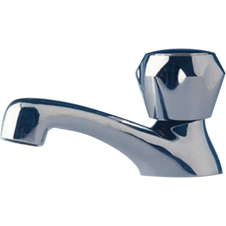 Scandvik 10050 Chrome Plated Brass Heavy-Duty Cold Water Basin Tap, Standard
