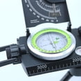 thumbnail image 3 of Brújula Con Avistamiento Clinómetro Brújula Militar Brújula Para Camping Impermeable Con Trípode Para Senderismo De Sunnimix Brújula de observación del ejército, 3 of 8