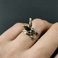 thumbnail image 2 of Animal Rabbit Ring Popular Hand Jewelry With Rabbit Ring Opening Adjustable Ring Finger Ring Bracelet, 2 of 6
