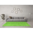 thumbnail image 3 of Ahgly Company Indoor Rectangle Solid Green Modern Area Rugs, 2' x 3', 3 of 4