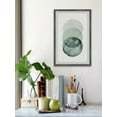 thumbnail image 6 of Parvez Taj Ombre Green Circles Framed Wall Art, 6 of 6