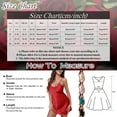 thumbnail image 3 of Ladies Cozy Homewear Nightgown For Women Lingerie Satin Chemise Lingerie Nightie Sleep Dress Sleepwear, 3 of 7